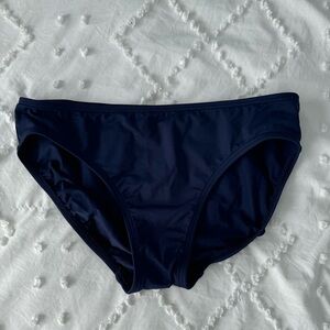 Lands End Full Coverage Navy Blue Swim Bottoms